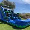 18ft H Double Lane Water Slide