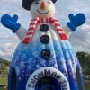Snowman Bounce house